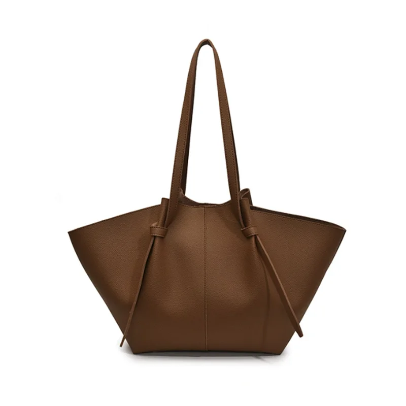 Branded Designer Shoulder Tote Bags For Women Soft PU Leather 2-IN-1 Big Capacity Shopper Tote Set 2025 Luxury Designer Handbags - Image 6