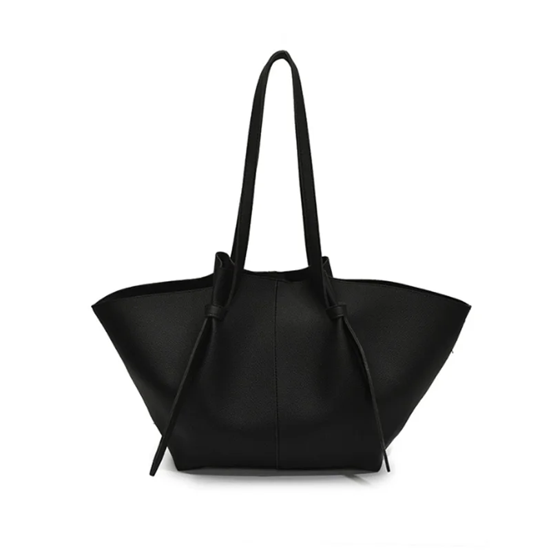 Branded Designer Shoulder Tote Bags For Women Soft PU Leather 2-IN-1 Big Capacity Shopper Tote Set 2025 Luxury Designer Handbags - Image 2