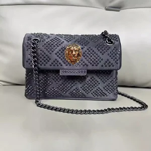 Brand designer chain bag, shoulder bag, tiger-head small bag, makeup bag